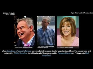JOHN LESLIE (TV presenter) - WikiVidi Documentary