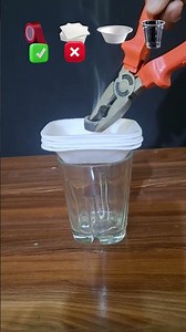 Hot balls vs tissue paper + disposal glass