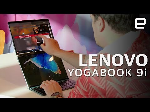 Lenovo Yogabook 9i hands-on at CES 2023