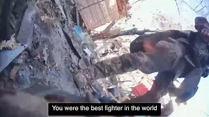 Death and honour: Bodycam footage shows KNIFE fight between troops... before incredible moment Ukrainian and his Russian killer pay their respects to each other as soldier lays dying