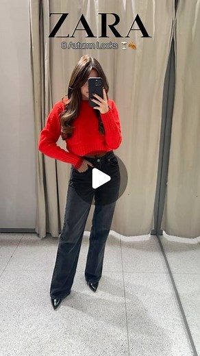 Courtney Hunt on Instagram: "@zara 8 autumn dressy looks 🍸 - the red & black open front dress is my fav, what’s your favourite? beautiful autumn dresses to go with knee high boots & tights too if you’d prefer without heels - the red knit is a dream! There is a black & khaki version of the draped long sleeve mini dress! I will link them all on my story 🫶🏼 #zara #zaradress #zaraoutfit"