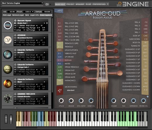 Engine by Best Service - Sampler / WorkStation Plugin VST Audio Unit AAX
