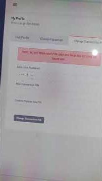 How to change the PIN CODE of a Mero Share account ? #sharing