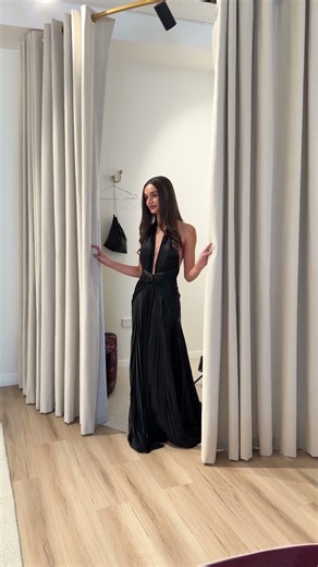 Cartia Condo ready for Brownlow Medal red carpet with Josh Rachele