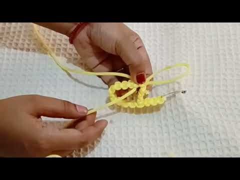 Macrame Letter A tutorial/ Macrame keychain Letter A/ Keychain/ Diy Macrame tutorial