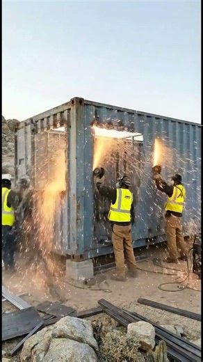 Completely Off-Grid Container Cabin Tour 🌲☀️