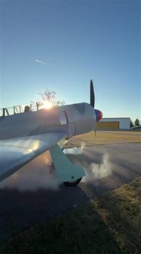 Radial engine start - ROW SOUND #fly #warbird #aviation #pilot