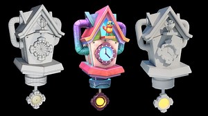 【Maya建模】简单小闹钟模型制作、适合新手练习的建模案例