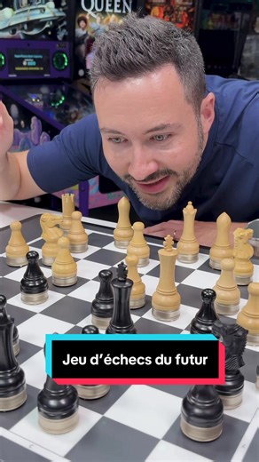 Jeu d'échecs du futur : pièces automatiques en action !
