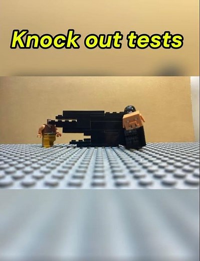 KO tests #lego #stopmotion #legostopmotion #brutal