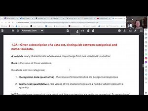 Introductory Statistics - What is Statistics: Let's discuss some of the terminology involved.