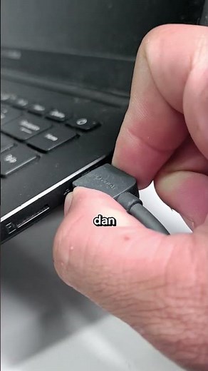 Beware of Damage! Be careful when unplugging your laptop cable.