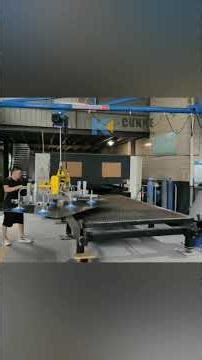 No space or budget for an overhead crane? The Smart Alternative: JIB Crane + Vacuum Lifter.