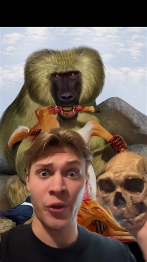 North 02 on Instagram: "Dinopithecus was terrifying and homo erectus really met them! #history #archaeology #science #ancienthistory #stoneage"