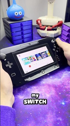 There's a REAL Switch inside this Wii U #mods #nintendo #retrogaming #custom #gameboy #techretro