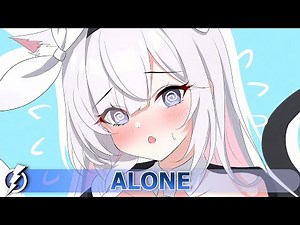 Nightcore - Alone (Marshmello) - lyrics