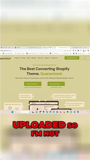 Unlock Viral Sales: Secret Shopify Theme Hack (Bonuses Inside!) #shorts