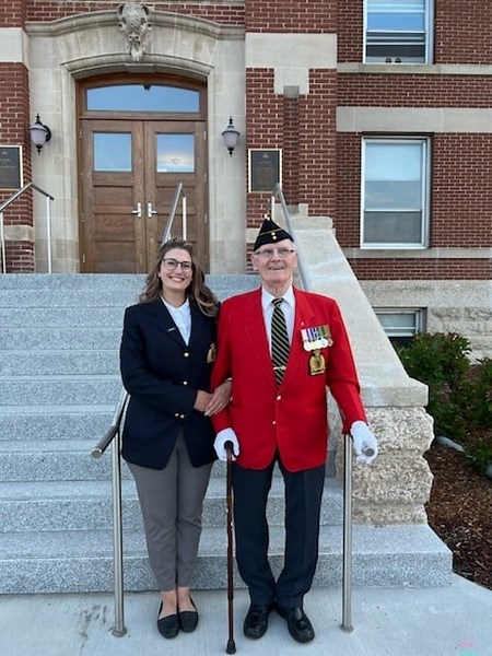 Her grandfather started RCMP Depot's sunset ceremonies. Now she helps run them