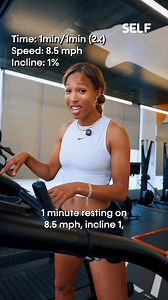 Off-season workouts are for treadmill interval pyramids that kick your butt! Keep watching to see Gotham FC forward Midge Purce go-to workout, and let us know in the comments if you’re planning to try it. | SELF