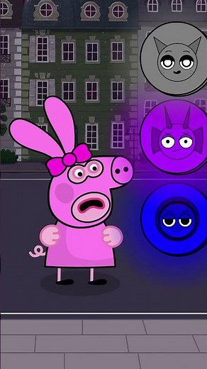 POV Choosing an Oren Hat? Peppa pig vs Incredibox Sprunki Challenge!