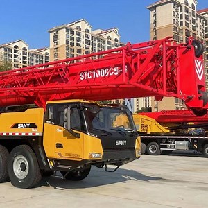 [Hot Item] Brand New Original Sanny 100ton 5 Sections Boom Mobile Crane Stc1000c5-8