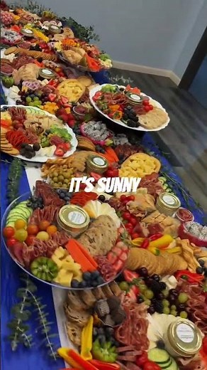 Subscribe for more grazing table inspiration and catering ideas. #grazecraze #charcuterie
