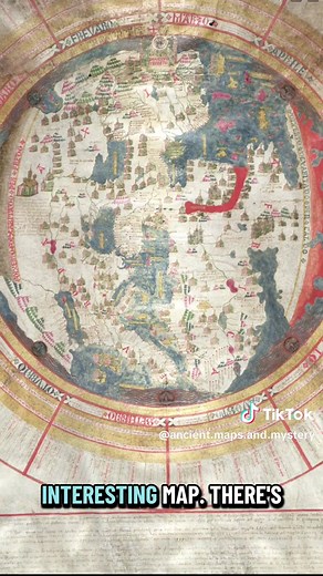 MARCH IS THE NEW YEAR? - 1452 MAP - Little is known about the 15th-century Venetian geographer and cosmographer Giovanni Leardo, beyond the fact that three of his world maps have survived from late-medieval times, signed by their creator. This is the oldest world map held in the library of the American Geographical Society, and it is considered the finest example of a medieval mappamundi in the Western hemisphere. Leardo's two other maps, similar but not identical, are in Italy, at the Bibliotec