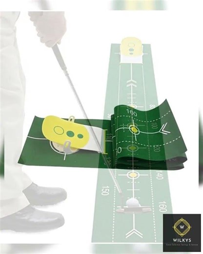Piece Golf Club Putt Trainer