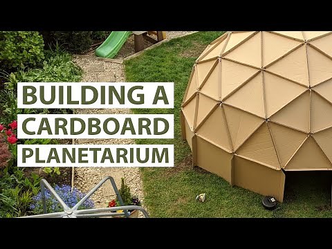 Building a Cardboard Planetarium