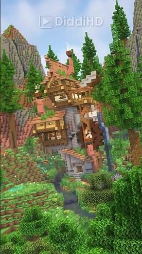 Minecraft Steampunk House Tutorial #minecraft #minecraftbuilding