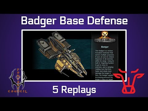 Battle Pirates: 5 Base Defenses with the Badger | March 2021