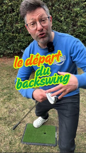 Deux façons de commencer le backswing au golf #golf #backswing #golfswing | Olivier Pratte Golf
