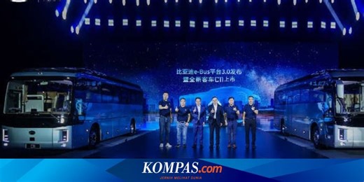 Bus Listrik BYD e-Bus Platform 3.0: Jarak Tempuh 700 Km