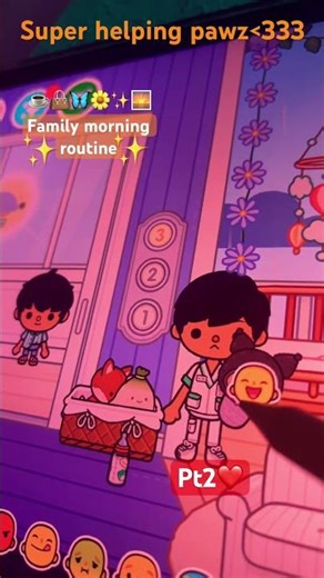 Family morning routine pt2 final part❤️✨