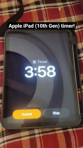 Apple iPad (10th Gen) timer!