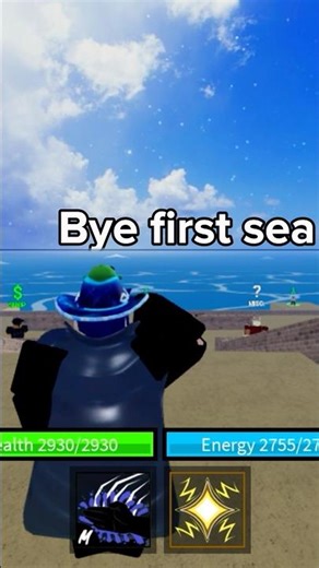 Getting to Second Sea #roblox #bloxfruits