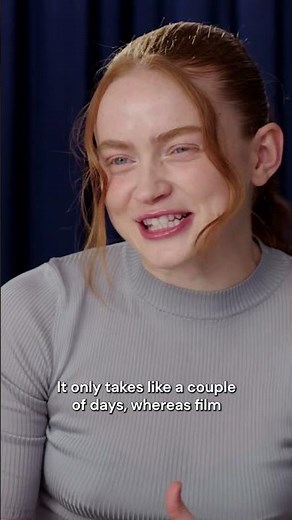 Never not crying at Sadie Sink's performance in the 'All Too Well' music video.