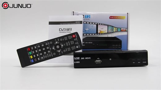 Factory OEM DVB-T2 Set Top Box Mpeg4 H.264/H.265 Tv Receiver HE-VC AC3 Free to air Channels Sport Music Dvb T2 Set Top Box