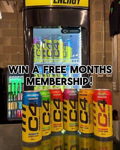  Competition Time!  Buy a can of C4 energy from reception with a gold star on the bottom and win a months free membership #corefamily #competitions #onlyatCORE | Core The Gym | Facebook