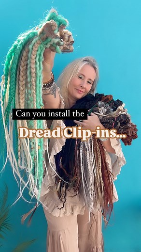 Marjolein van der Weide - Professional Dreadlock Artist on Instagram: "⁉️Yes or No? 👉Dread Clip-ins on Thin Hair 💡 FAQ: Can you install Dread Clip-ins on thin hair? The answer is : YES 😍 I am the living proof of it 🥰. As you can see I have very fine hair myself and the Dread Clips are my favorite daily wear in between my installs. My personal ♥️ Dread-do is the Messy bun, for a weightless feeling and stunning look. ⚠️ Pssst….have you seen the full R E S T O C K Dread Clip-ins in my shop? 🩵 
