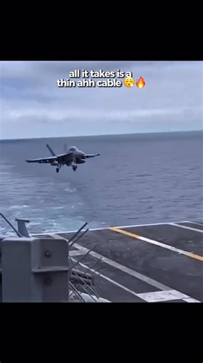 The Kaizen Lab on Instagram: "The arresting cable is the mechanical stop that makes carrier aviation possible. A forged steel wire rope, typically 1.5 inches in diameter, stretched across the flight deck and connected to below-deck energy absorbers. It is designed to take an aircraft moving 130–150 knots and bring it to zero in under 300 feet. As the tailhook engages the cable, kinetic energy is transferred through purchase cables into hydraulic arresting engines. These engines meter resistance