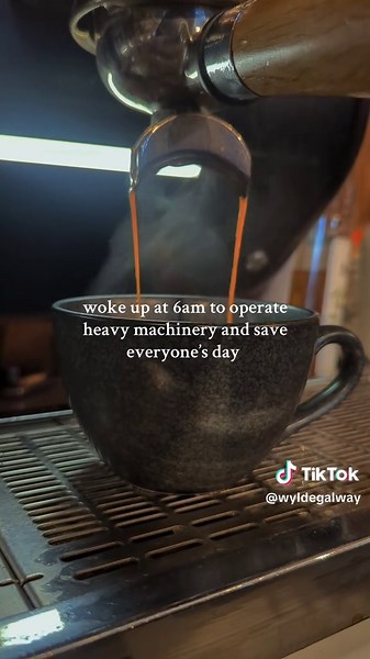 Operating Heavy Machinery with Coffee Power