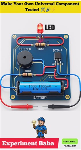 Make Your Own Universal Component Tester! 🛠️🔊⚡