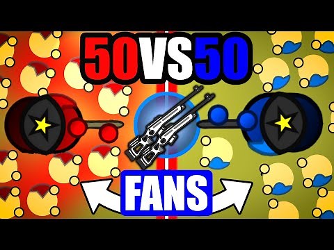 LIVE 50v50 with Viewers in Surviv.io!