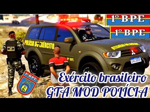 SAIU O MELHOR GTA MOD DE POLÍCIA DO EXÉRCITO BRASILEIRO PARA TODOS OS ANDROIDS 2026