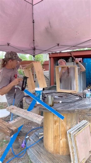 Building bee hives boxes 🍯🐝