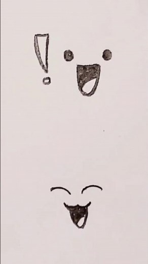 How to draw a cartoon emotions emojis step by step 2