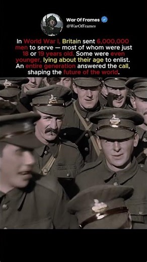 The Generation that Answered the Call (WWI) #shorts #ww1