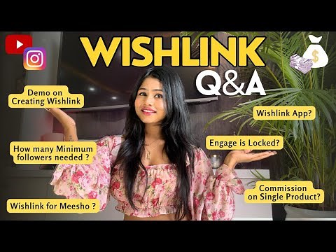 How to WISHLINK Part 2 + Q&A | Earn money through WISHLINK | Live Demo