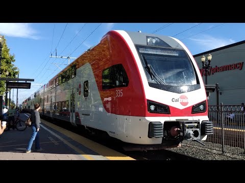 Caltrain Stadler KISS EMU Car #3352 on Northbound Local Train #147